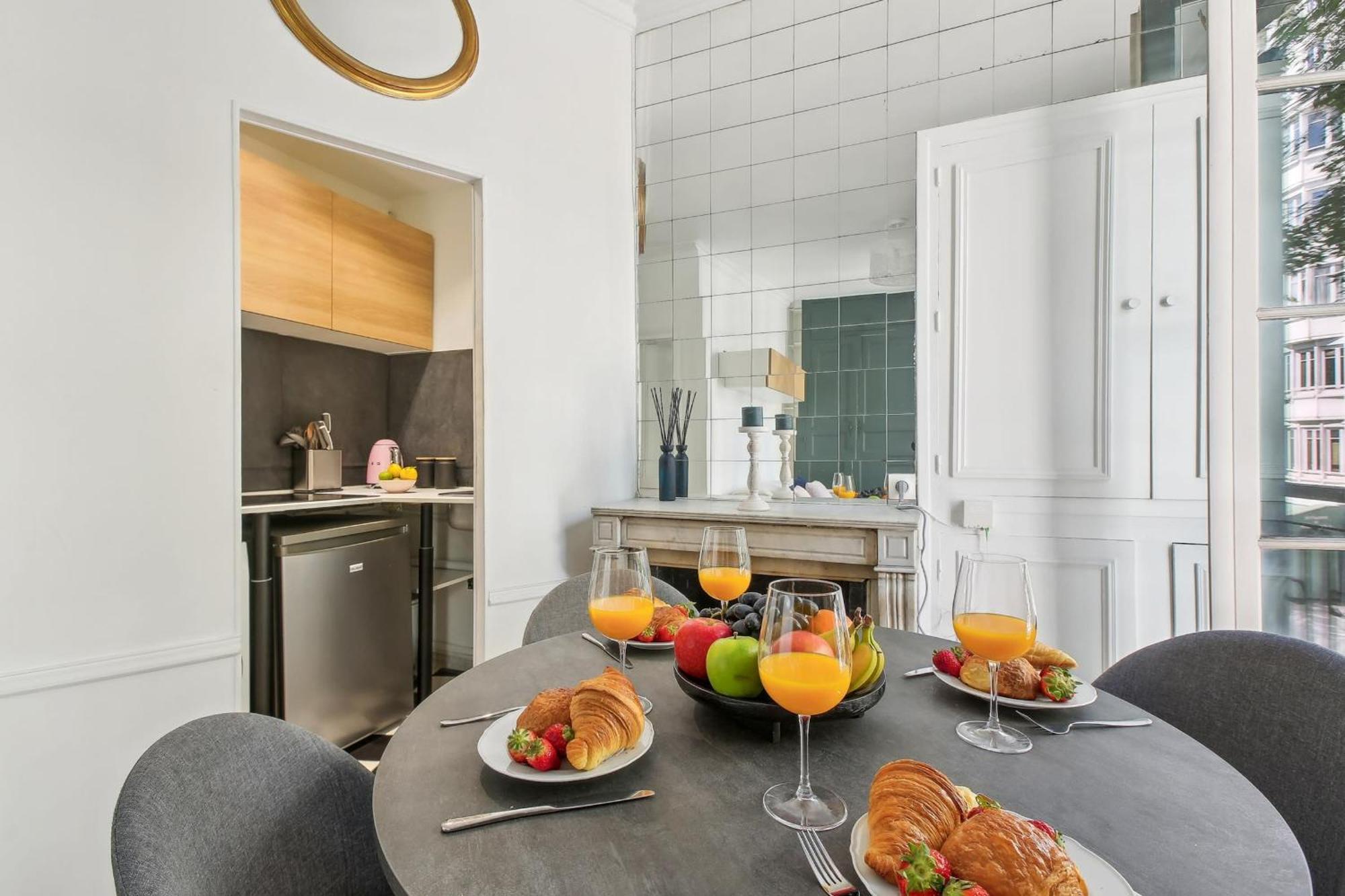 Le Marais 1Br Cozy Apartment Paris Bagian luar foto