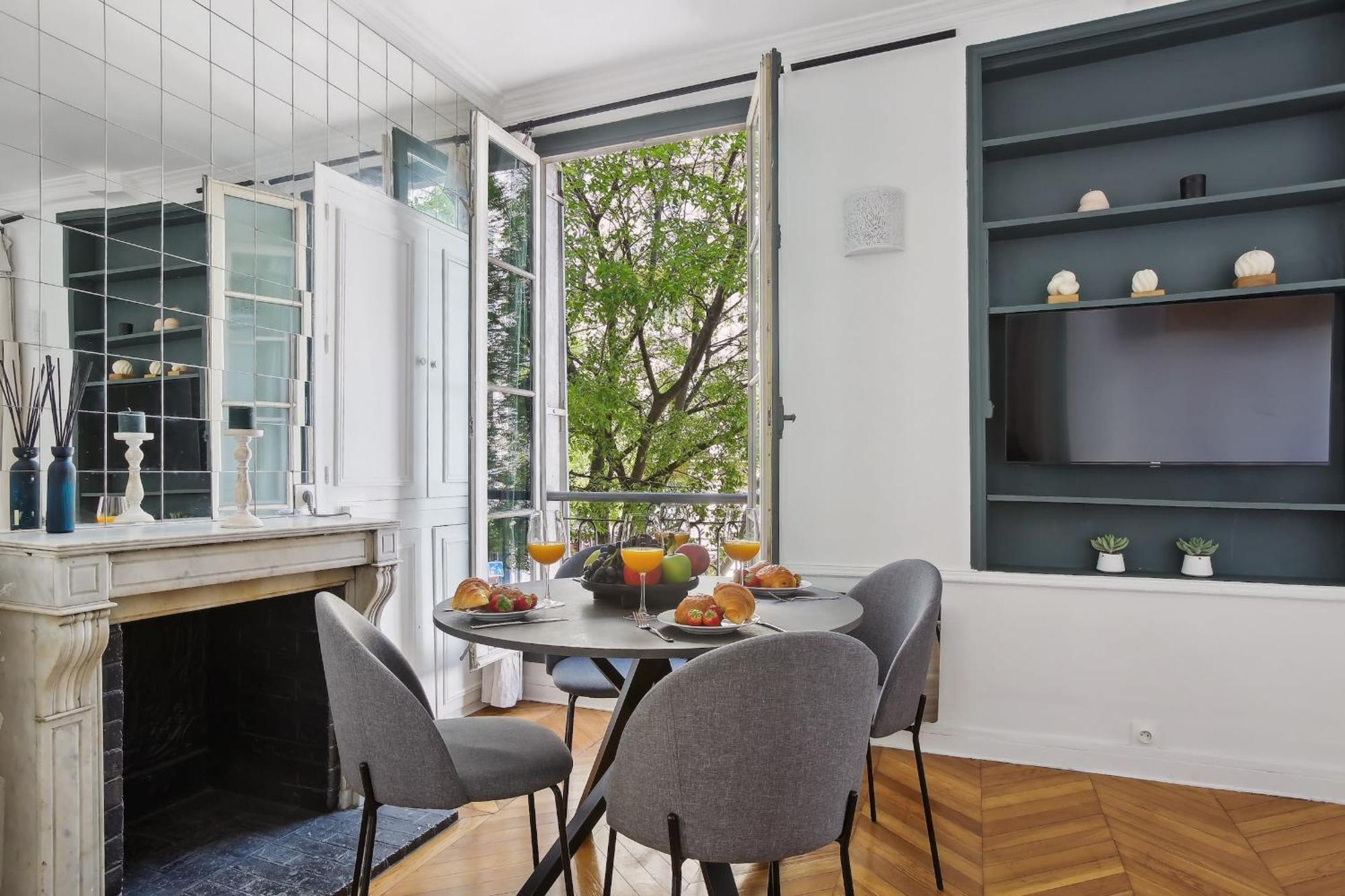 Le Marais 1Br Cozy Apartment Paris Bagian luar foto